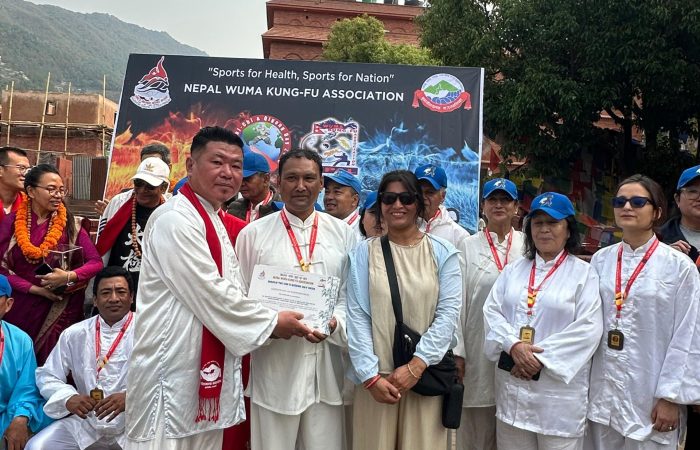 Wuma Kungfu group Tai Chi performance World Tai Chi Day 2026 Budhanilkantha 11 Wuma Kungfu group Tai Chi performance World Tai Chi Day 2026 Budhanilkantha 11