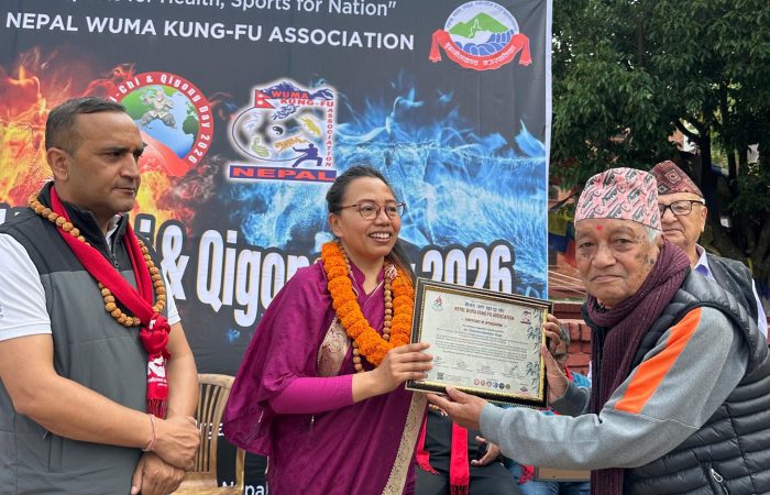 Wuma Kungfu group Tai Chi performance World Tai Chi Day 2026 Budhanilkantha 3 Wuma Kungfu group Tai Chi performance World Tai Chi Day 2026 Budhanilkantha 3